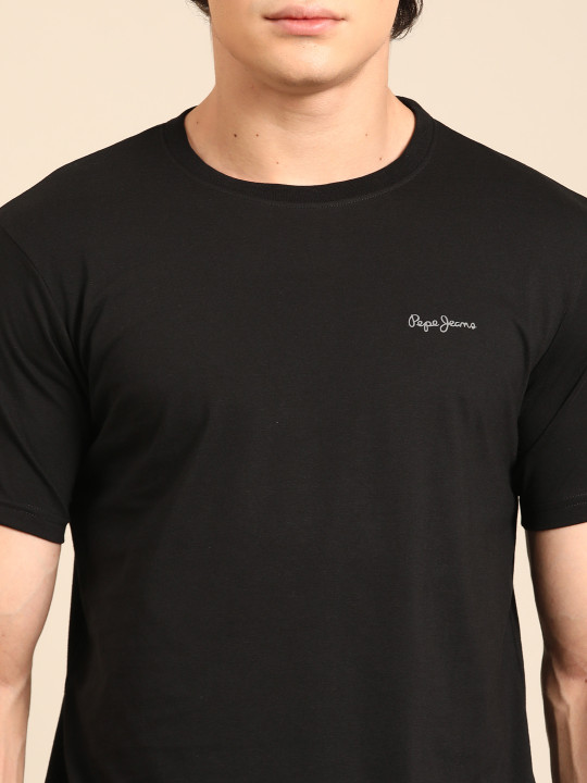 Black Cotton tshirt